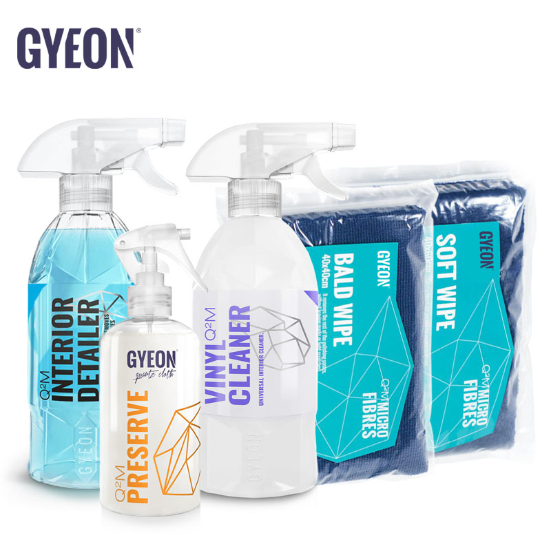 洗車セット/車内/内装 　ヨーロッパで噂の高性能カーケア製品　 GYEONジーオン GYEONカーケアセット Interior Kit（インテリアキット）